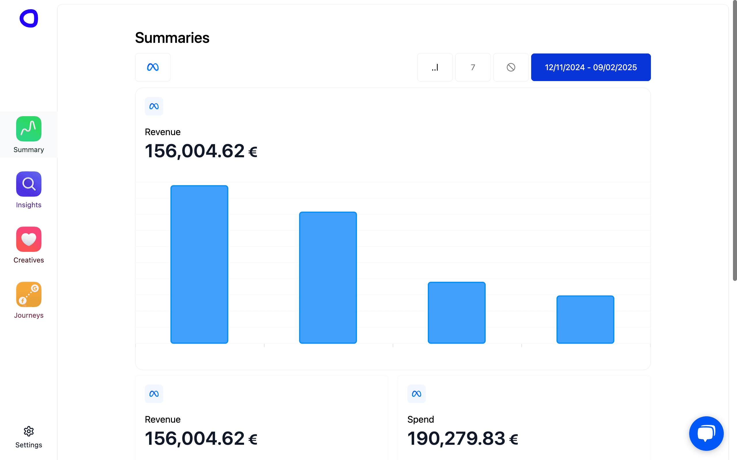 Adverfly dashboard preview